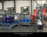 Paint filling line